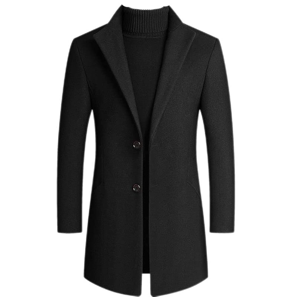 ジャケット・アウター L'Or Geelong wool long coat Wool Coat, Long Wool Coat, Plaid Wool Coat, A Line Wool Coat
